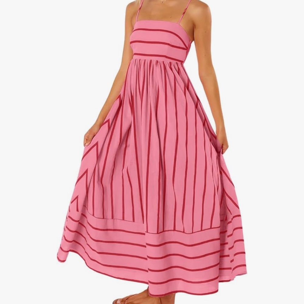 CLEARANCE ❤️ ADORABLE DRESS WITH POCKETS AND BACK OPENING. CUTE AND COMFY!! - Picture 5 of 6